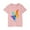 Pink, variant on CFLVAEK Cotton Tshirts for Kids Boys Girls Summer Casual Short Sleeve T Shirt Loose Fit Round Neck Clothes Fashion Graphic Tees Blue Size 5 Years