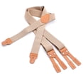 thumbnail image 6 of MOJOGO Men's X-Back Suspenders 1.4 Inches Wide Button End Elastic Adjustable Suspenders for Work or Casual Wear Olive Green Free Size, 6 of 7