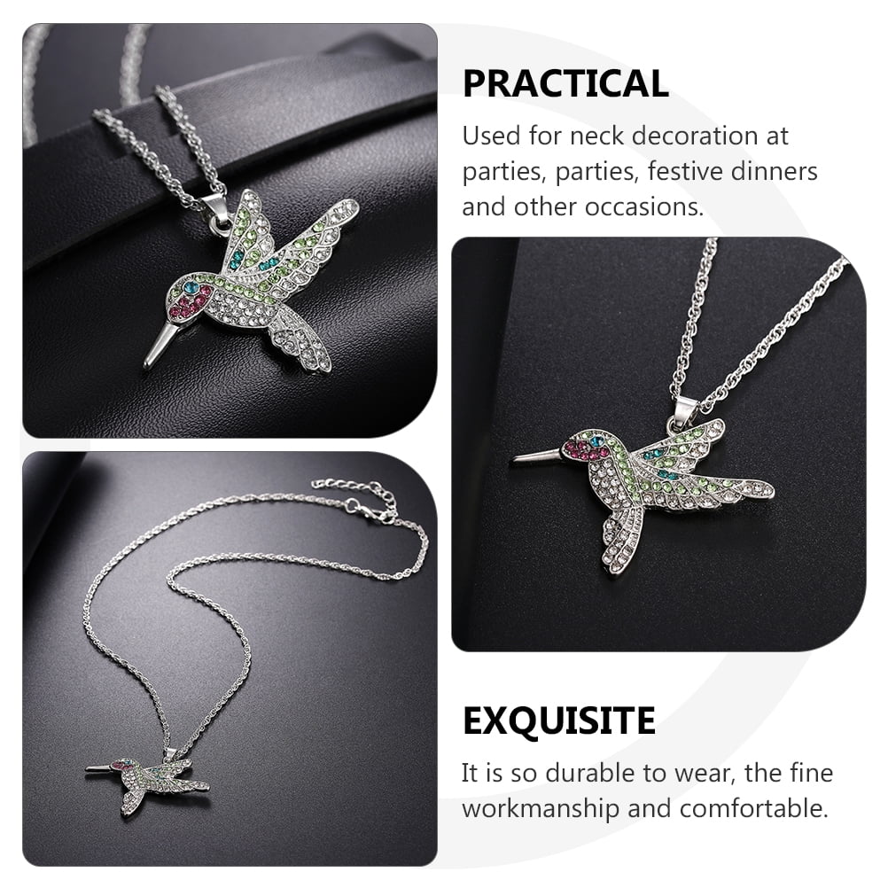 Necklace With Hummingbird Pendant Hummingbird Necklace Jewelry Gift for Women - Walmart.com Necklace With Hummingbird Pendant Hummingbird Necklace Jewelry Gift for Women - Walmart.com