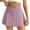 1 Light Purple, variant on Daznico Women's High Waisted Tennis Skirt with Pockets, Athletic Skorts for Running and Workout,Size S
