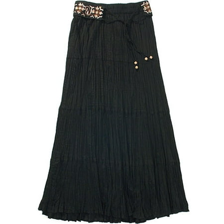 White Stag - Women's Plus Tiered Crinkle Skirt