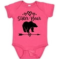 thumbnail image 3 of Inktastic Sister Bear Native Arrow Girls Baby Bodysuit, 3 of 5