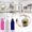 Silver,Hot Pink,Purple, variant on Dvkptbk Powerful Handheld Milk Frother, Mini Milk Frother Wand, Battery Operated Stainless Steel Drink Mixer - Milk Frother Stand for Milk Coffee, Lattes, Cappuccino, Frappe, Matcha