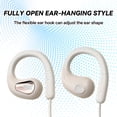 thumbnail image 3 of GJX USB C Wired Headphones Open Ear, Ear Hook Earbuds with Mic, ENC Noise Cancelling Type C Earphones, 14.2mm Stereo Sound, Skin Tone, 3 of 7