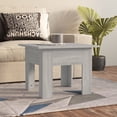 thumbnail image 1 of vidaXL Coffee Table Grey Sonoma 55x55x42 cm Engineered Wood, 1 of 4