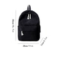 thumbnail image 3 of Clossjun Casual School Backpack For Teens Large Corduroy Bookbag Lightweight Laptop Bag High School College Back To School Daypack, 3 of 6