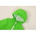 thumbnail image 6 of MADHERO Boys Rain Jackets Lightweight Long Sleeve Windbreaker Fruit Green 12, 6 of 6