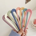 thumbnail image 2 of Fashion Candy Color Hair Sticks for Women Shell Hair Clip Pins Minimalist Elegant U Shape Girls Hairpins Hair Bun Maker Headwear, 2 of 10