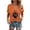 Orange, variant on Womens Funny Cat Graphic Tee Fashion V-Neck Short Sleeve Tops Summer T-Shirts Casual Slogan Print Weekend Relaxed Pullover Shirt