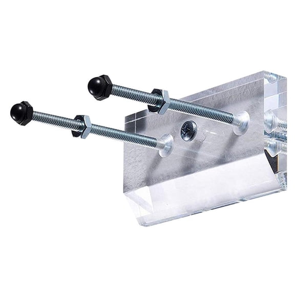Eigraketly Skateboard Wall Hanger Wall Mount Skis Skateboard for Ropa Deportiva, Zapatos Transparente