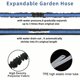 thumbnail image 2 of Manguera mágica expandible, pistola de agua de limpieza para lavado de coches de alta presión, tuberías de agua para riego de jardín y hogar, suministros de jardinería de 25 pies-200 pies, 2 of 5