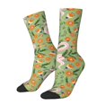 thumbnail image 1 of Balery Snake And Floral Calcetas Largas con Estampado para Hombre y Mujer – Suaves y Transpirables, Talla Única (US 5-11), 1 of 6