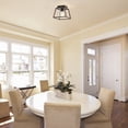 thumbnail image 5 of LNC 1-Light Farmhouse LED Flush Mount Light,Natural Wood Finish, 5 of 7