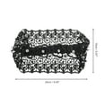 thumbnail image 2 of Unique Bargains 1 Pc Fashion Bead Hollow Wide Headwrap Black, 2 of 5