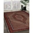 thumbnail image 3 of Ahgly Company Machine Washable Indoor Rectangle Traditional Sienna Brown Area Rugs, 5' x 7', 3 of 7