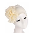 thumbnail image 2 of Women Flower Stretchy Beanie Turban Bonnet Chemo Cap for Cancer Patients Ladies Bandanas African Head Wrap, 2 of 6