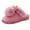 Red, variant on Adult Women's Winter Indoor Slippers Plush Soft Women's Indoor Slippers Indoor Winter Slippers Indoor Footwear Warm Indoor Slippers for Women