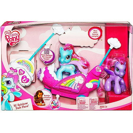 My Little Pony Remote-Control Plane & Rainbow Dash Figure with Bonus Pack