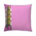 thumbnail image 2 of Ahgly Company Color Focus Pink Outdoor Throw Pillow, 18 inch by 18 inch, 2 of 6