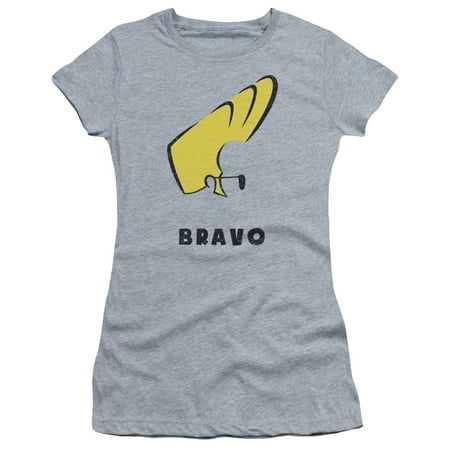 Johnny Bravo Cartoon Network Series Hair Profile Juniors Sheer T-Shirt