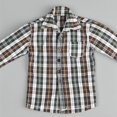 thumbnail image 2 of 1/6 Ropa Cuadros Camisa de Manga Larga Pantalones Marrón para 12 Pulgadas Baoblaze Figura de acción ropa, 2 of 6