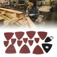 thumbnail image 1 of Oscillating Tool Sanding Pad Kit, Oscillating Tool Pad Professional Versatile Trimming Industrial 60 80 120 180 240 Grit  for Abrasive Tools, 1 of 7