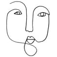 thumbnail image 3 of Borges, Victoria 12x12 Black Modern Framed Museum Art Print Titled - Minima I, 3 of 5