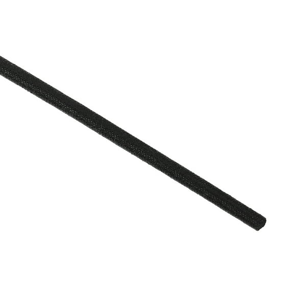 Uxcell 33Ft-2mm High TEMP Silicone Fiberglass Sleeve Insulation Cable Protectors Black