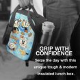 thumbnail image 6 of Cuphead Characters Insulated Lunch Bag Portable Thermal Lunchbag Reusable Bento Tote Bag Snack Bags, 6 of 9