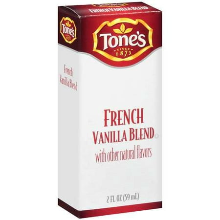 (2 pack) Tone's French Vanilla Blend Imitation French Vanilla, 2 Fl