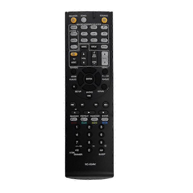 RC-834M Replacement Remote for Onkyo AV Receiver TX-NR515 TX-NR414 HT-RC440 HT-S6500 HT-S7500 HT-R791 HT-RC46