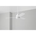Hampton Bay Caprice 52in Indoor LED Ceiling Fan with Light, Matte White ...