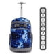 thumbnail image 3 of Mochila con ruedas Tilami Galaxy Blue de 19 pulgadas con bolsa de almuerzo, 3 of 9