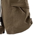 thumbnail image 3 of successthop Soccer Shorts Men Rayon Knee Length Sweatpant Shorts Drawstring Elastic Waist Bottoms Quick Dry Beachwear 3XL, 3 of 4