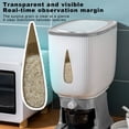 thumbnail image 4 of Todaioua Rice Dispenser 22-Pound, Household Sealed Moisture-Proof Rice Storage Container for Kitchen Storage Room, with Measuring Cup, Suitable for Kitchen Storage Room Organization, 4 of 7