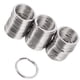 thumbnail image 3 of 50 Uds. De llaveros de Metal, llavero plano dividido, anillos DIY, llaveros de Metal planos divididos, anillos, llaveros, 3 of 6
