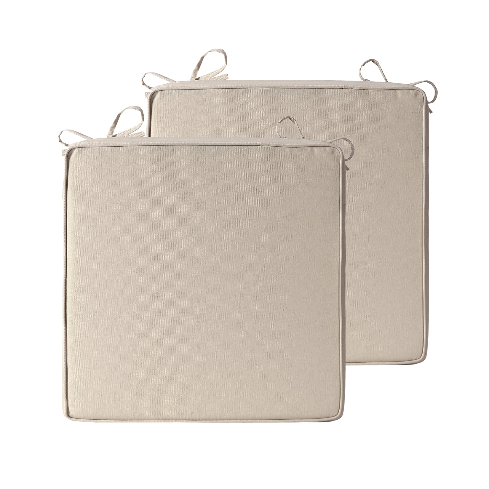 Patio Chair Cushion 19 x 19 Inch Waterproof Outdoor Universal Seat