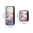 thumbnail image 5 of Xoenoiee 6 PCS Refrigerator Door Handle Covers Protective Fridge Microwave Stove Dishwasher Handle Sleeve Kitchen Appliances Gloves Home Decor, Hummingbird Hydrangea Flower, 5 of 5