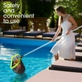 thumbnail image 3 of Yeacher Pool Net, Pool Skimmer Net with Double-Layer Deep Bag, Heavy Duty Aluminum Frame Swimming, 3 of 6