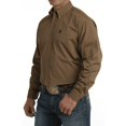 thumbnail image 3 of Cinch Brown Geometric Print - Mens Shirt  - Mtw1105741, 3 of 4