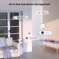 thumbnail image 3 of Tuya ZigBee Gateway Bridge Hub inalámbrico multimodo, Control remoto por aplicación SmartLife, Compatible con Alexa, asistente de Google Home, 3 of 4