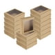 thumbnail image 1 of 20 Piezas de Cajas de Jabón de Kraft, Cajas Mini de Kraft de 4.1 x 4.1 x 1.2 Pulgadas con Ventana Transparente para Empaque de Golosinas de Fiesta (Marrón), 1 of 7