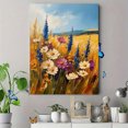 thumbnail image 4 of Qisvanset Framed Canvas Wall Art, 12x16 Inch Wildflower Golden Meadow Summer Nature Wall Art, 4 of 5