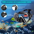 thumbnail image 2 of Set de Equipamiento para Snorkel con Máscara, Aletas y Tubo para Adultos, 2 of 7