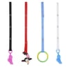 Baby Buddy Secure-A-Toy Secures Toys for Infants, Teether, or Pacifier Navy-Red-Blue-White 4pk
