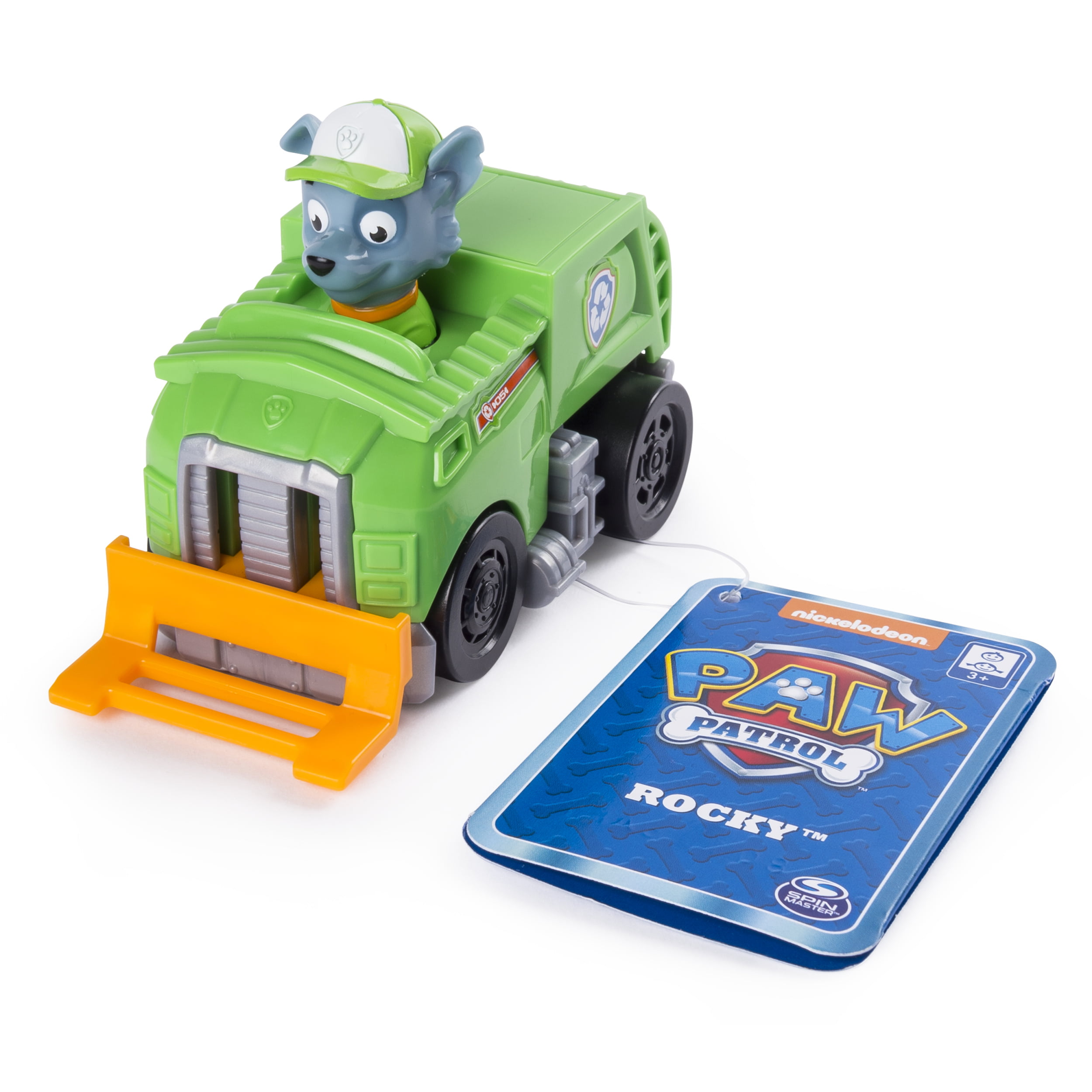 minus job Diagnose PAW Patrol - Rocky's Rescue Racer with Moving Lift, for Ages 3 and Up -  Walmart.com
