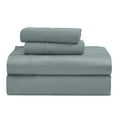 thumbnail image 2 of Superior Egyptian Cotton Eco-Friendly 1200 TC Sheet Set, King, Teal, 2 of 13