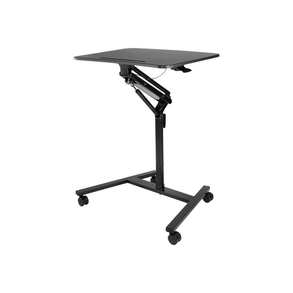 Mount-It! Mobile Standing Desk w/ Locking Wheels
