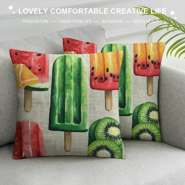 Creative New Fruit Ice Cream Pillow Creative New Fruit Ice Cream Pillow