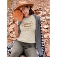 thumbnail image 2 of Pumpkin Season T-Shirt Women -Smartprints Designs, Female Large, 2 of 4